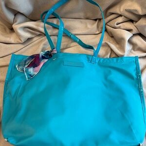 Lancôme Blue Turquoise Beach Bag